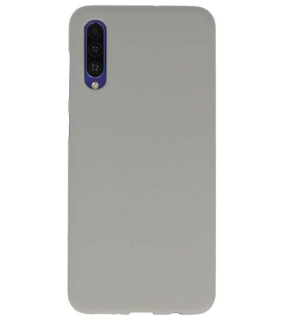 Farve TPU taske til Samsung Galaxy A50s grå