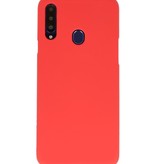 Color TPU case for Samsung Galaxy A20s red