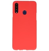 Color TPU Hoesje voor Samsung Galaxy A20s Rood