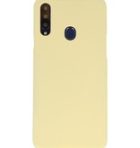 Color TPU case for Samsung Galaxy A20s yellow