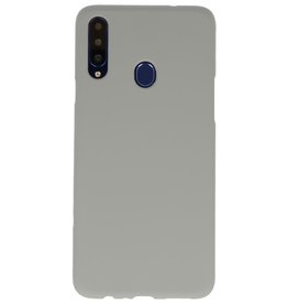 Funda de TPU en color para Samsung Galaxy A20s gris