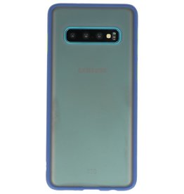 Farvekombination Hård etui til Galaxy S10 Blue