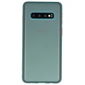 Color combination Hard Case for Galaxy S10 Dark Green