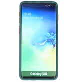 Kleurcombinatie Hard Case voor Galaxy S10 Donker Groen
