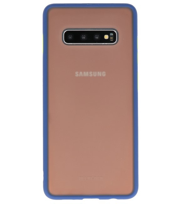 Farvekombination Hård etui til Galaxy S10 Plus Blue