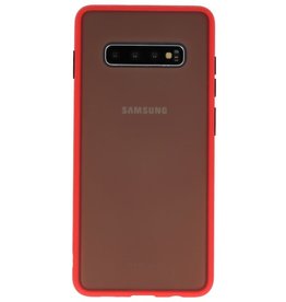 Farbkombination Hard Case für Galaxy S10 Plus Red