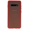 Combinazione di colori Custodia rigida per Galaxy S10 Plus rosso