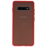Kleurcombinatie Hard Case voor Galaxy S10 Plus Rood
