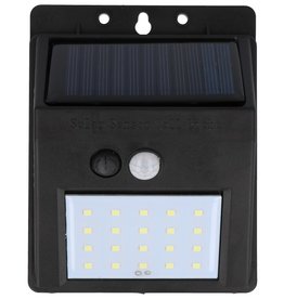 Aplique de pared solar LED 20 Led