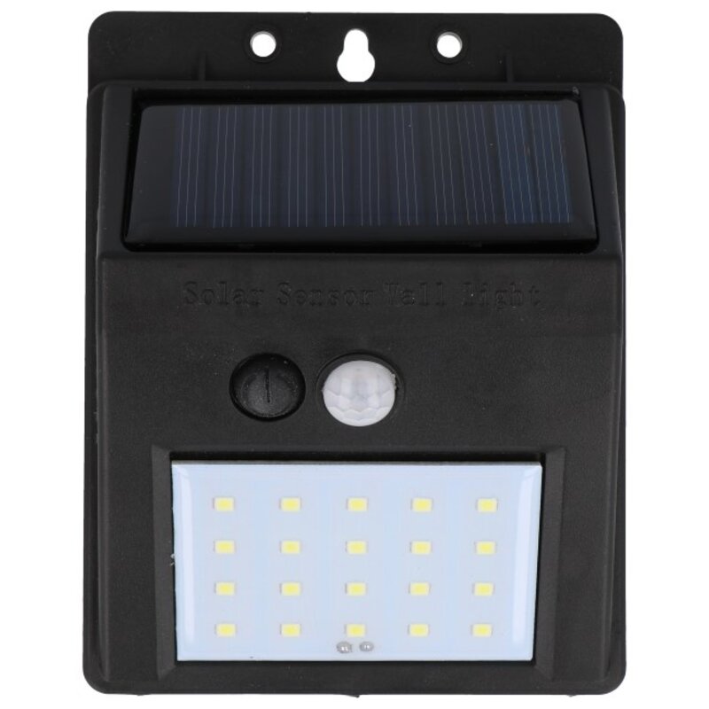 LED Wandlamp Op Zonne-Energie 20 Led