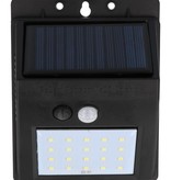 Aplique de pared solar LED 20 Led