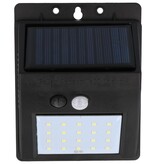 LED Wandlamp Op Zonne-Energie 20 Led
