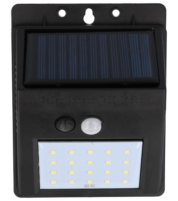 Aplique de pared solar LED 20 Led