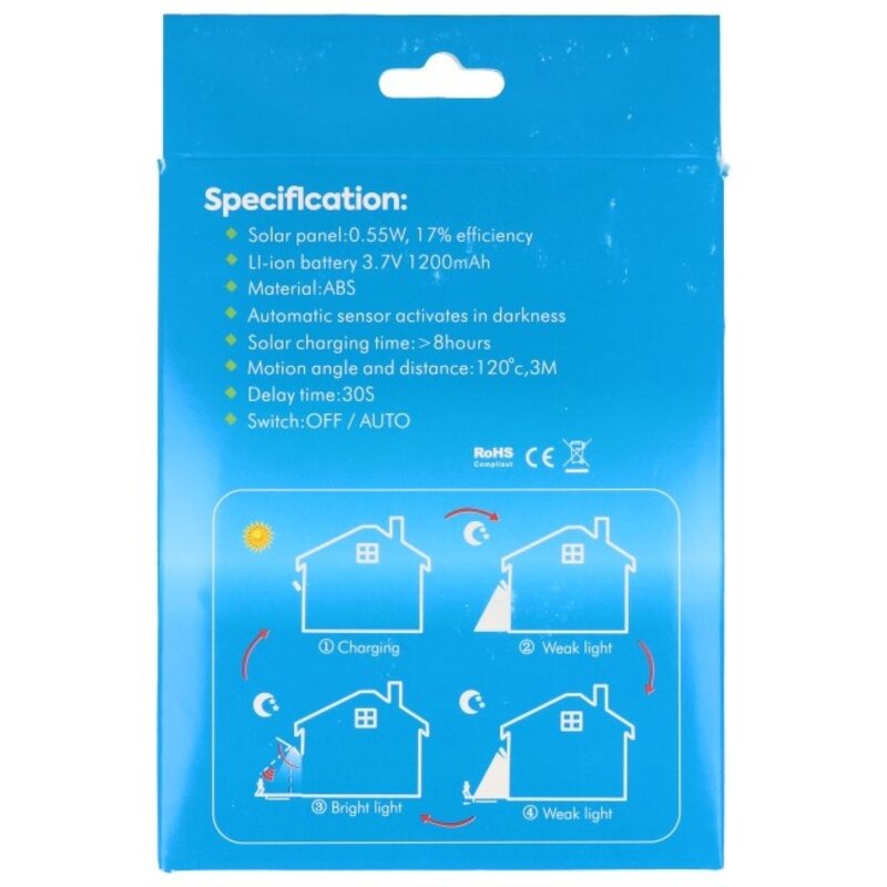 Applique a LED solare 20 Led