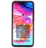 Farvekombination Hård etui til Galaxy A70 Sort