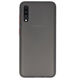 Étui rigide à combinaison de couleurs pour Galaxy A70 Noir