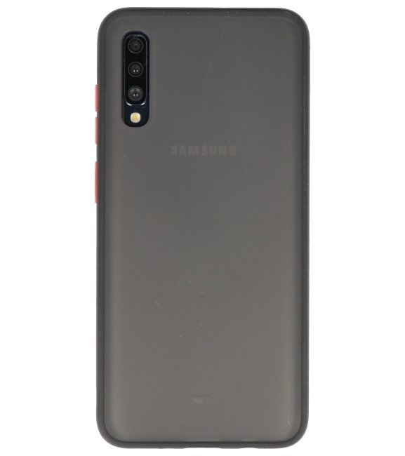 Color combination Hard Case for Galaxy A70 Black