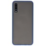 Combinación de colores Estuche rígido para Galaxy A70 Azul