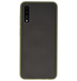 Farbkombination Hard Case für Galaxy A70 Grün