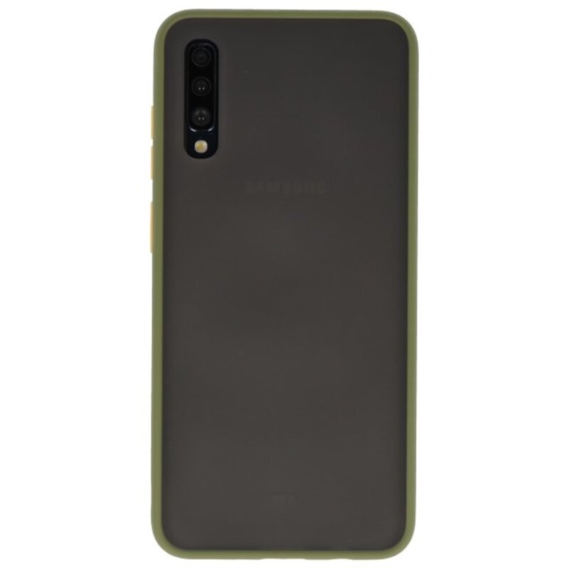 Farbkombination Hard Case für Galaxy A70 Grün