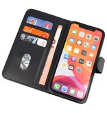 Bookstyle Wallet Cases Cover para iPhone 11 Negro