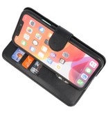 Étuis de portefeuille Bookstyle Cover pour iPhone 11, noir