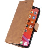 Cover a portafoglio per iPhone 11 marrone