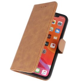 Cover a portafoglio per iPhone 11 marrone