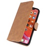 Cover a portafoglio per iPhone 11 marrone