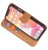 Cover a portafoglio per iPhone 11 marrone