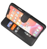 Étuis de portefeuille Bookstyle Cover pour iPhone 11 Pro Black