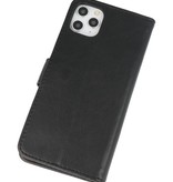 Étuis de portefeuille Bookstyle Cover pour iPhone 11 Pro Black