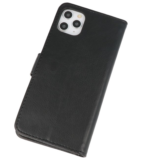 Étuis de portefeuille Bookstyle Cover pour iPhone 11 Pro Black