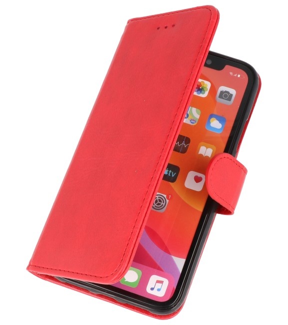 Bookstyle Wallet Cases Cover for iPhone 11 Pro Red