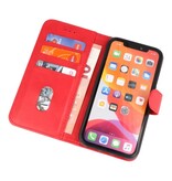 Custodia a portafoglio per iPhone 11 Pro rossa