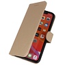 Bookstyle Wallet Cases Cover til iPhone 11 Pro Gold