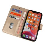 Bookstyle Wallet Cases Cover für das iPhone 11 Pro Gold