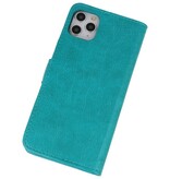 Bookstyle Wallet Cases Hülle für iPhone 11 Pro Grün