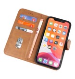 Bookstyle Wallet Cases Hülle für iPhone 11 Pro Brown