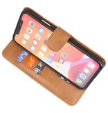 Bookstyle Wallet Cases Cover for iPhone 11 Pro Brown