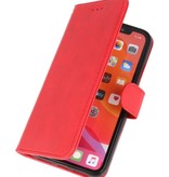 Bookstyle Wallet Cases Hoes voor iPhone 11 Pro Max Rood