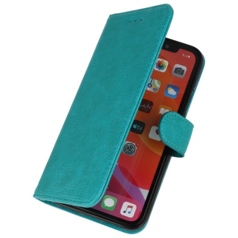 Custodia a portafoglio per iPhone 11 Pro Max Green