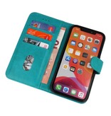Custodia a portafoglio per iPhone 11 Pro Max Green