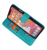 Custodia a portafoglio per iPhone 11 Pro Max Green