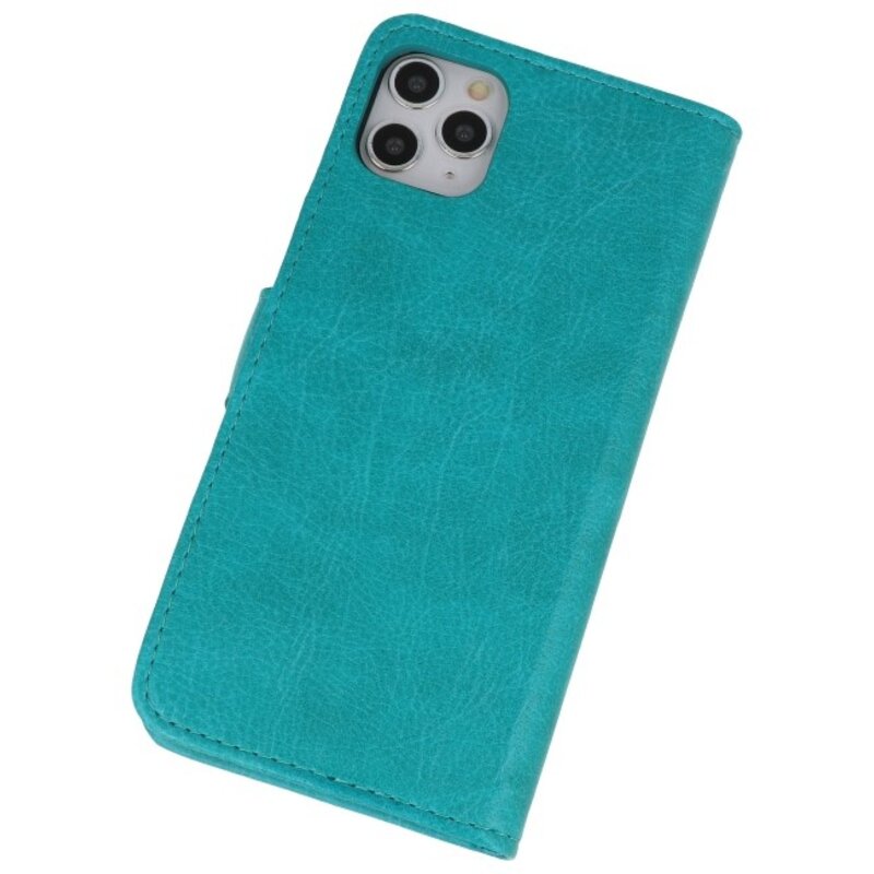 Bookstyle Wallet Cases Cover for iPhone 11 Pro Max Green