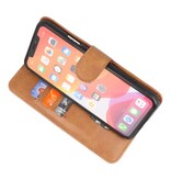 Funda de billetera Bookstyle para iPhone 11 Pro Max Brown