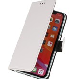 Wallet Cases Hülle für iPhone 11 Pro Weiß