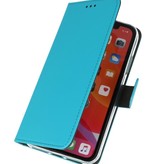 Wallet Cases Hoesje voor iPhone 11 Pro Blauw