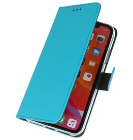 Wallet Cases Hülle für iPhone 11 Pro Blau