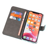 Wallet Cases Hülle für iPhone 11 Pro Blau